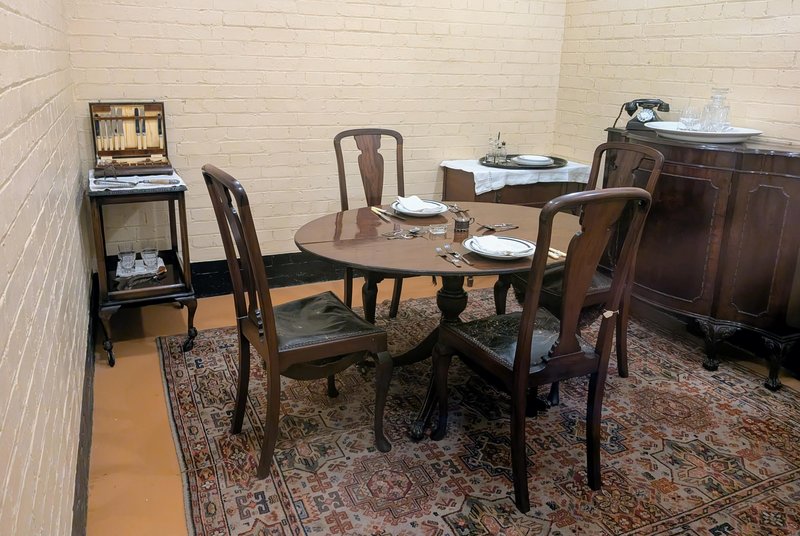 Churchill's dining room