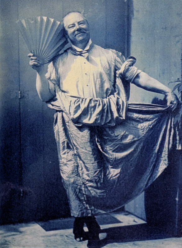 A photo of Linley Sambourne looking very camp