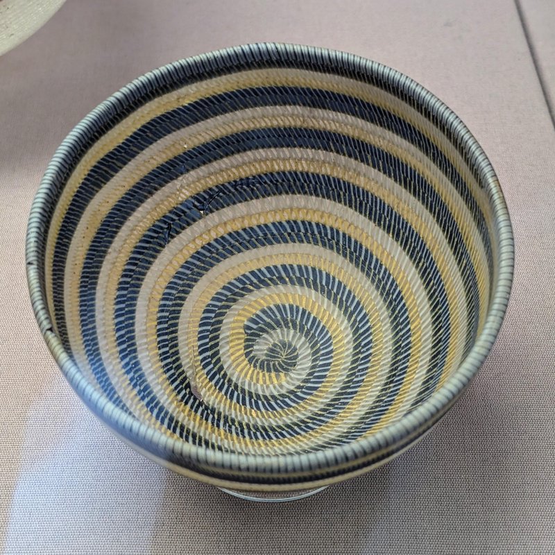 "Network" mosaic glass bowl from Crete, 200BC