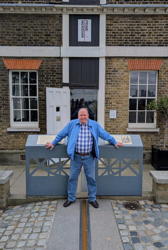 Ken at the Prime Meridian (*)
(*) the old one