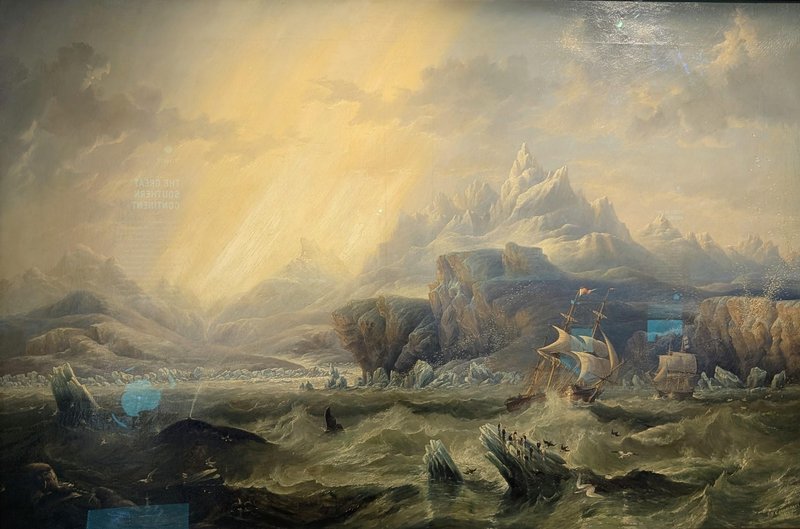 Carmichael's 'Erebus' and 'Terror' in the Antarctic (1847)