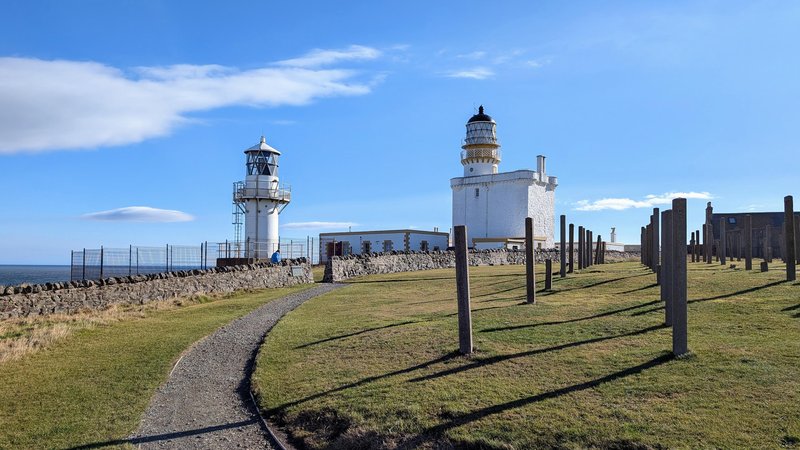 The lighthouse in Fraserburgh