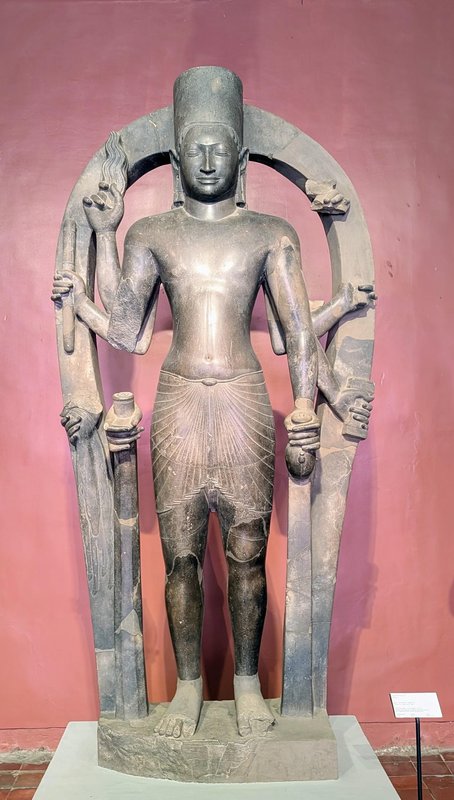 Statue of a Hindu god